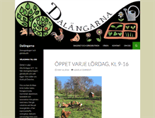 Tablet Screenshot of dalangarna.se